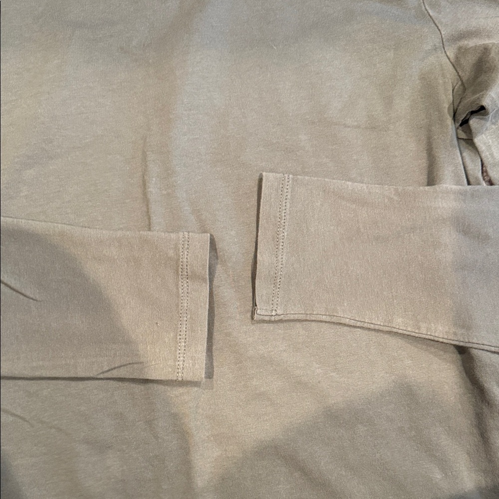 LOFT Sage Green Long Sleeve Tee - Picture 3 of 4